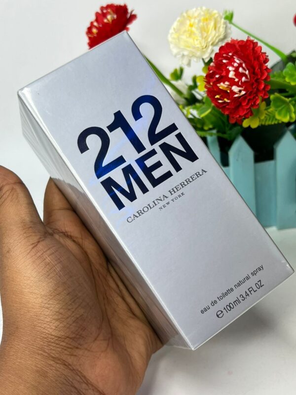 212 MEN EDT Carolina Herrera 100ml | Perfume store in Nigeria | Lagos | Benin | Abuja | Asaba